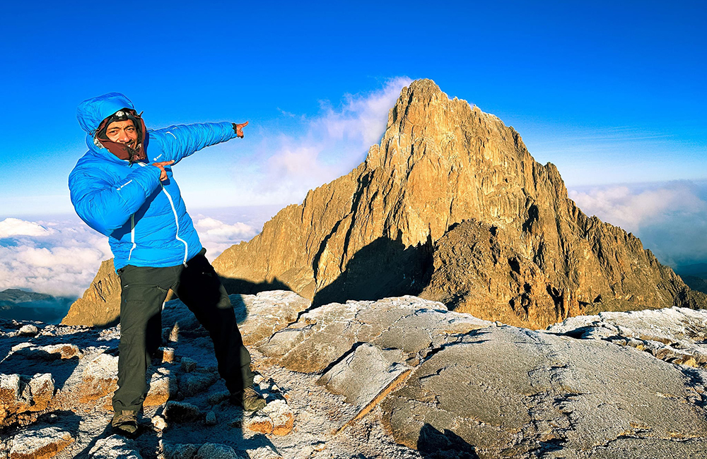 4 Days Mount Kenya Sirimon Route
